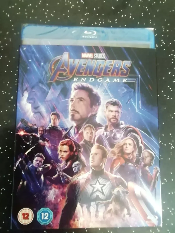 Avengers: Endgame (Blu-ray, 2019) Brand New. Cert 12. Incls Slip Cover.