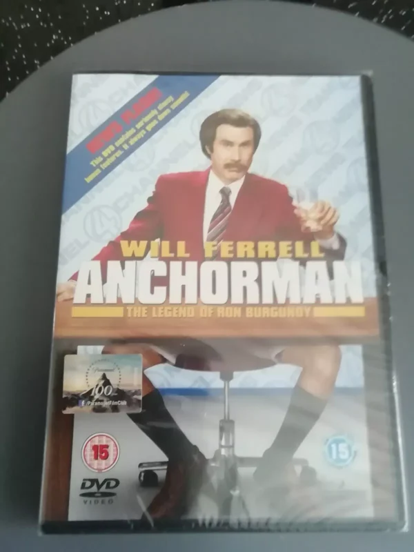 Anchorman The Legend of Ron Burgundy (Dvd, 2006) Brand New. Cert 15