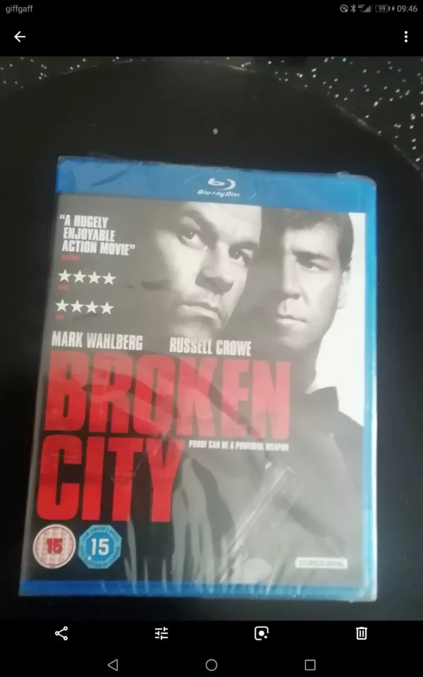 Broken City (Blu-ray, 2013) Brand New. Cert 15.