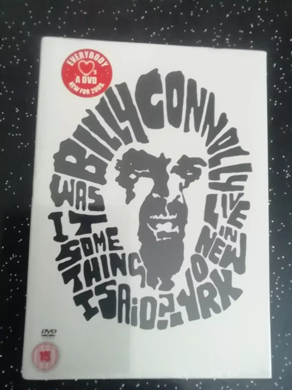 Billy Connolly 2009 Collection - Live In New York Box Set (DVD,2005) / Was It Something That.