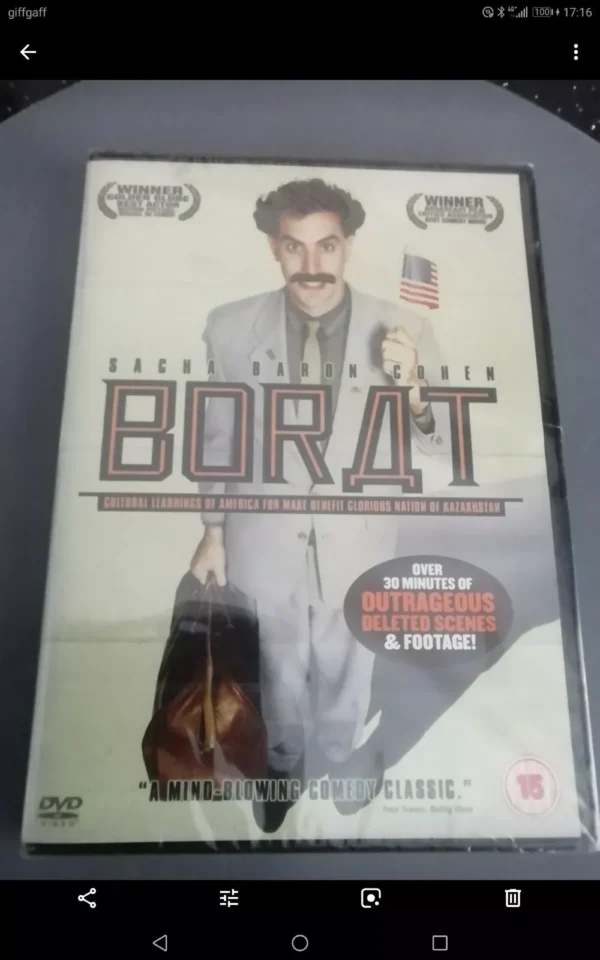 Borat (Dvd, 2007) Brand New. Cert 15.