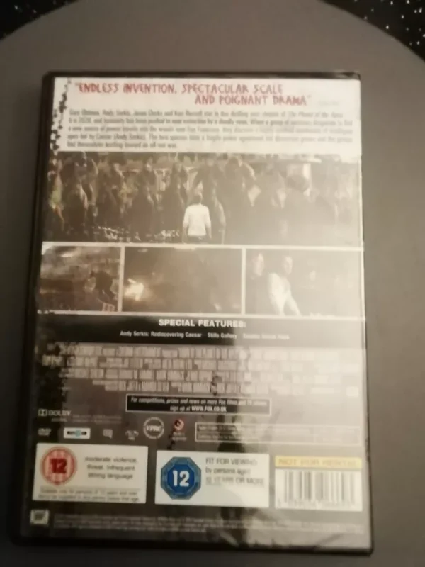 Dawn of the planet of the apes (dvd, 2014) Brand New and still sealed. Cert 12. - Image 2