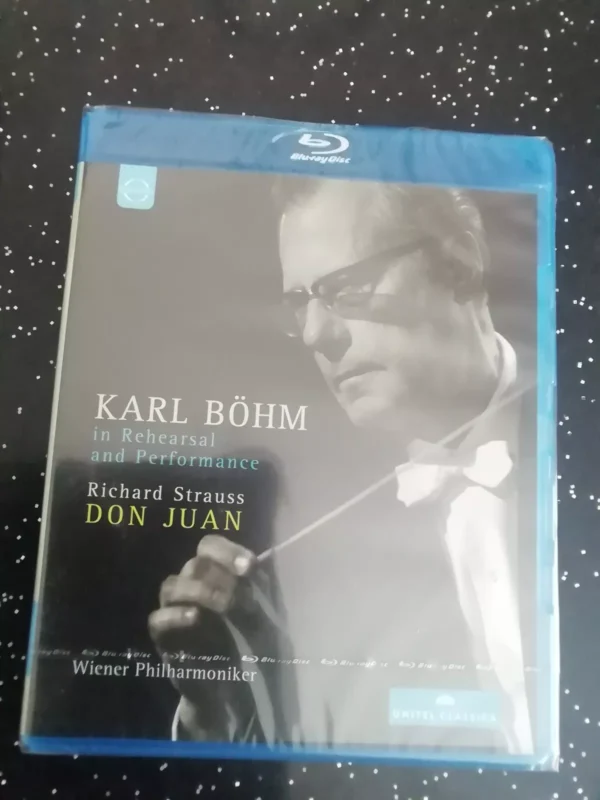 Karl Bohm in Rehearsal and Performance (Blu-ray, 1970) Brand New. Cert E.