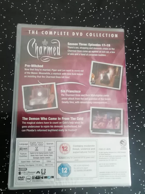 Charmed Season Three Episodes 17,18,19 (DVD, 2007) (21) Brand New. Cert 12. - Image 2