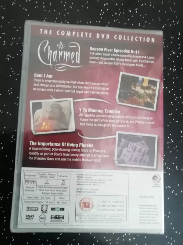Charmed Season Five Episodes 9,10,11 (DVD, 2008) (33) Brand New. Cert 12. - Image 2