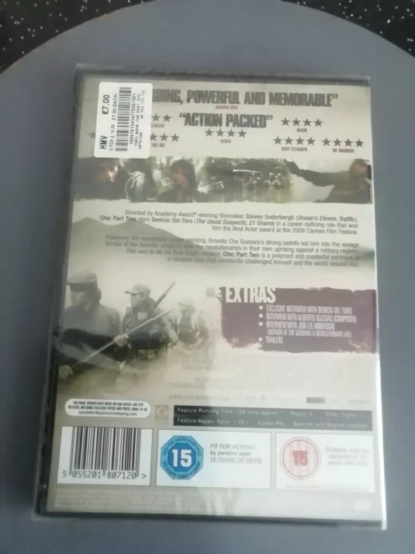 Che - Part 2 - Guerilla (DVD, 2009) Brand New. Cert 15. - Image 2