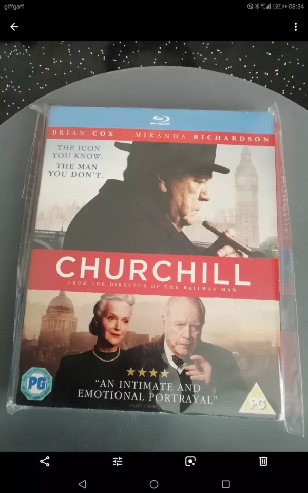 Churchill (Blu-ray, 2017) Brand New. Cert PG. + Slip Cover.