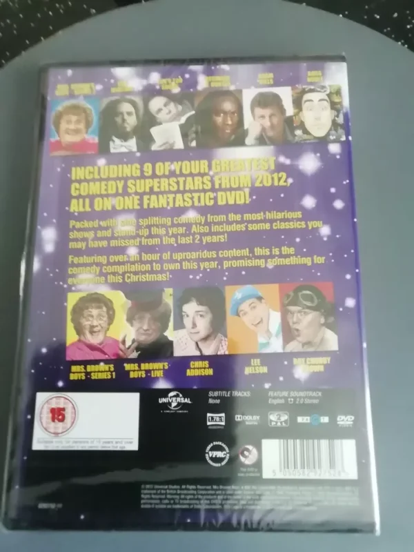 Comedy Superstars 2012 (DVD, 2012) Brand New. Cert 15. - Image 2