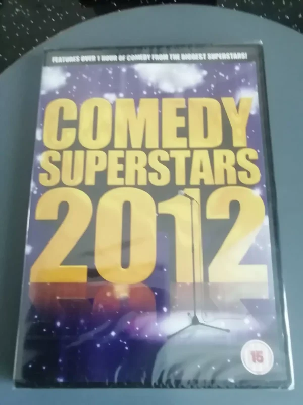 Comedy Superstars 2012 (DVD, 2012) Brand New. Cert 15.