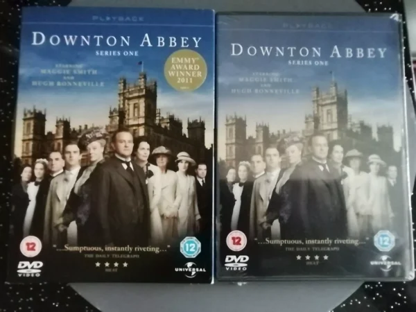 Downton Abbey - Series 1 - Complete (DVD, 2010, 3-Disc Set) Brand New. Cert 12. + Slip Cover.