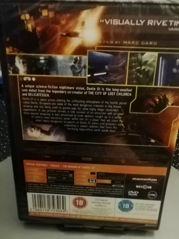 Dante 01 Dvd Brand New and still sealed. Cert 18. - Image 2