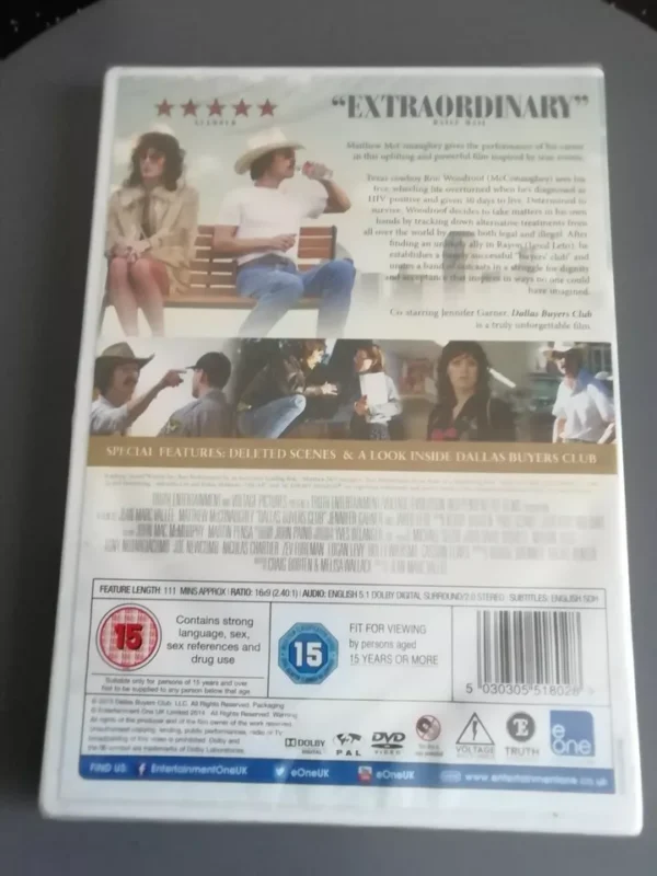 Dallas Buyers Club. Dvd. Brand New and still sealed. Cert 15. - Image 2