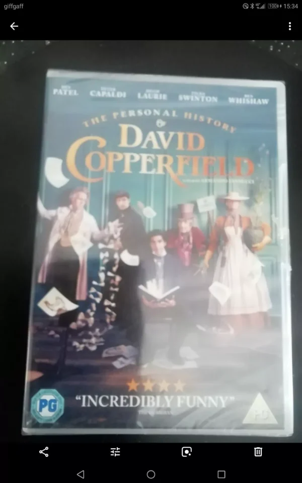 The Personal History of David Copperfield (DVD, 2020) Brand New. Cert PG.