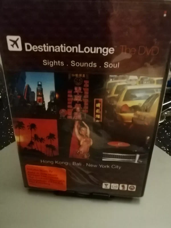Destination Lounge - Sights. Sounds. Soul. (Region 1)Dvd Brand New. Cert E.