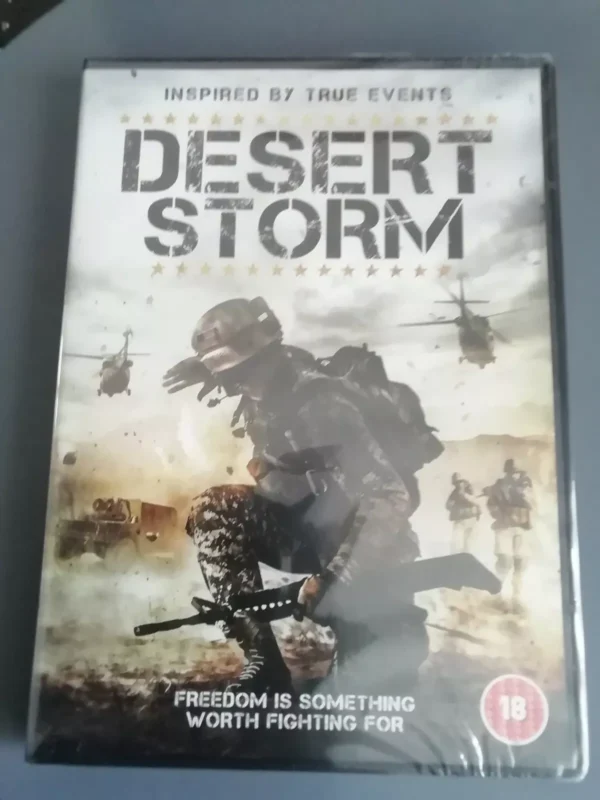 Desert Storm - Inspired by True Events DVD Brand New Cert 18.