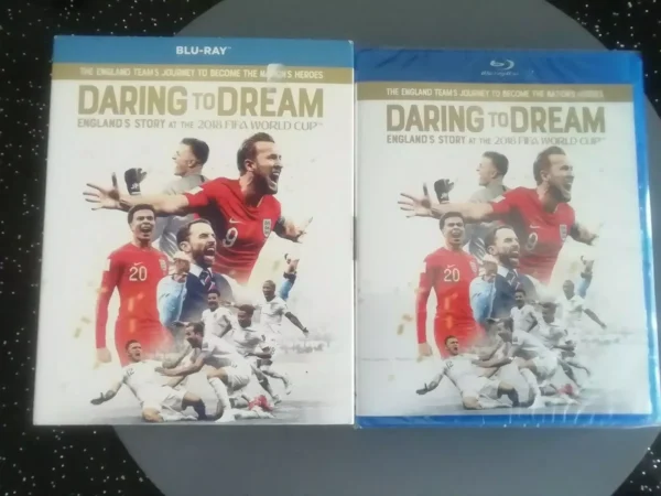 Daring to Dream - England's Story at the 2018 FIFA World Cup (Blu-ray, 2018) New. CERT E.
