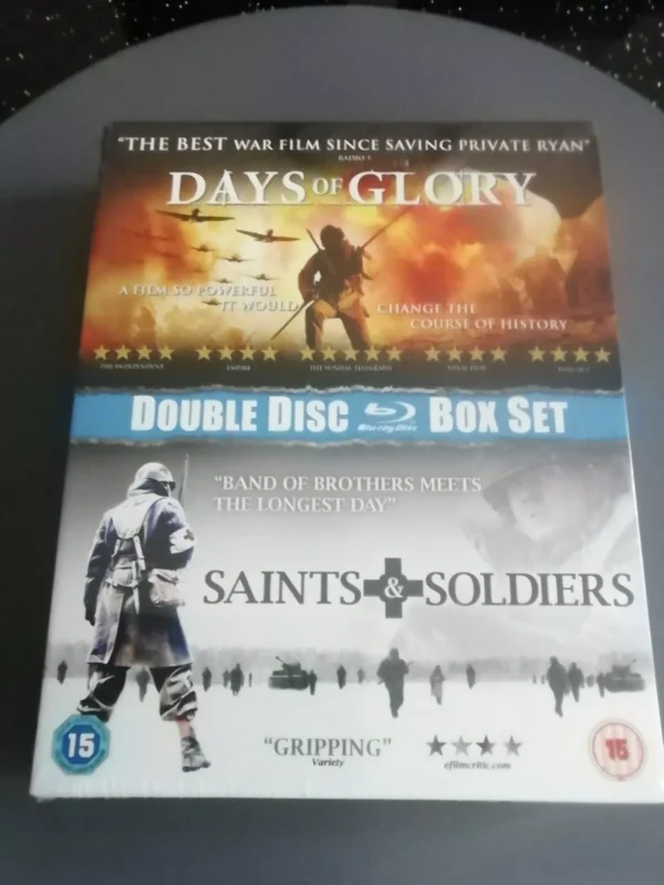 Days of Glory/ Saints and Soldiers. Blu-ray Boxset Brand New. Cert 15.