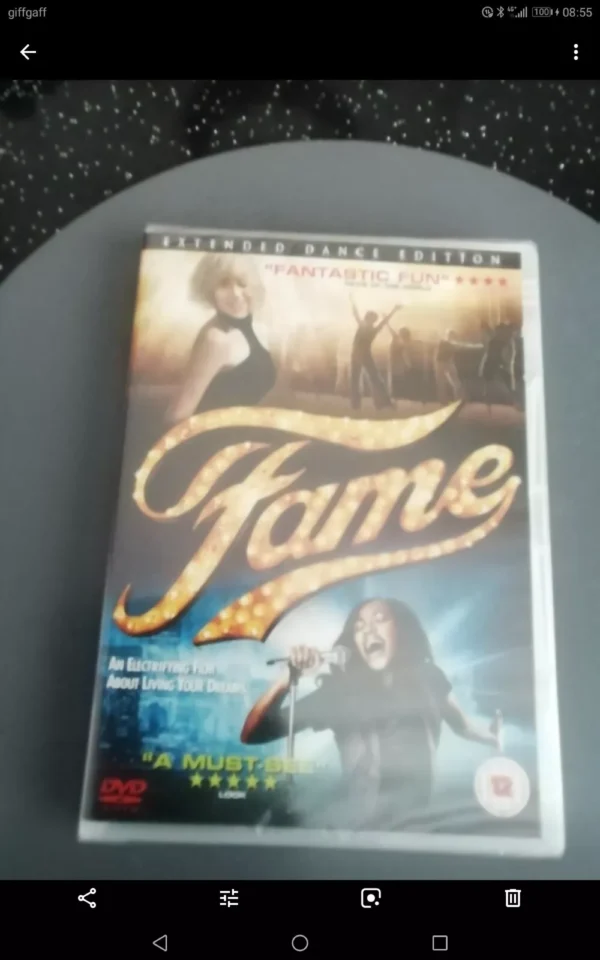 Fame Extended Dance Edition (DVD, 2009) Brand New. Cert 12.