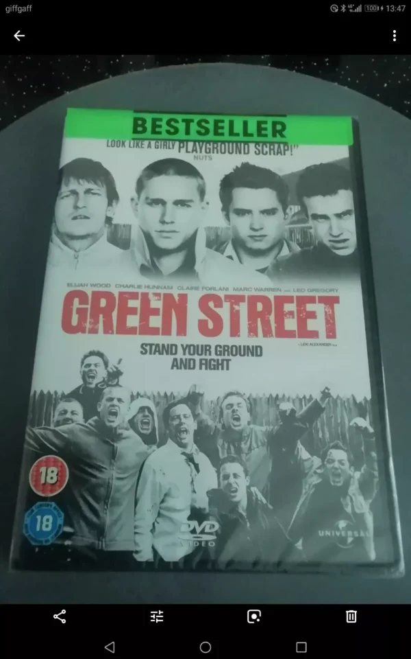 Green Street (DVD, 2005) Brand New. Cert 18.