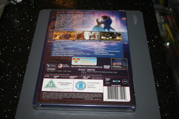 Beauty And The Beast 2-Disc (DVD, 2010) Brand New. Cert U. - Image 2