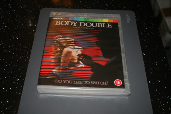 BODY DOUBLE SPECIAL EDITION - INDICATOR (BLU-RAY, 1984 RENEWED 2017) BRAND NEW. CERT 18.