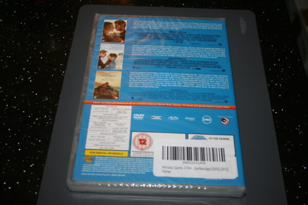 THE LUCKY ONE/NIGHTS IN RODANTHE/MESSAGE IN A BOTTLE (DVD,2011) Brand New. Cert 12. - Image 2