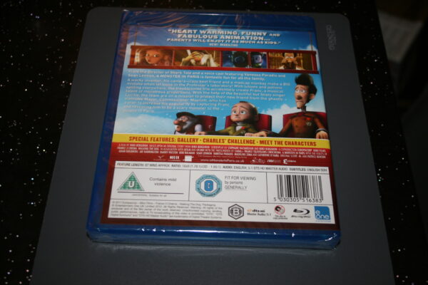A Monster in Paris [3D] (DVD/Blu-ray 3D/Blu-ray, 2011) Brand New. Cert U. - Image 2