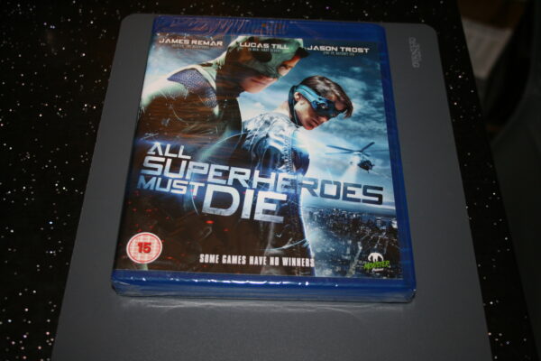 All Superheroes Must Die (Blu-ray, 2013) Brand New. Cert 15.
