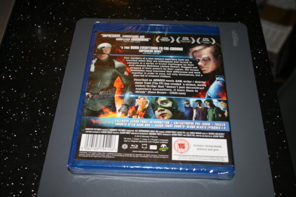 All Superheroes Must Die (Blu-ray, 2013) Brand New. Cert 15. - Image 2