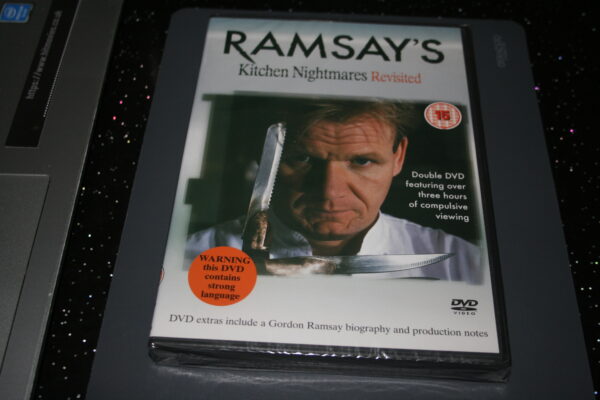 Ramsay's Kitchen Nightmares Revisited (DVD, 2006) Brand New. Cert 15.