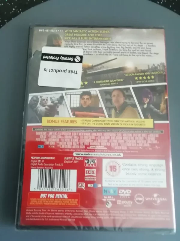 Kick-Ass (DVD, 2010) Brand New. Cert 15. - Image 2