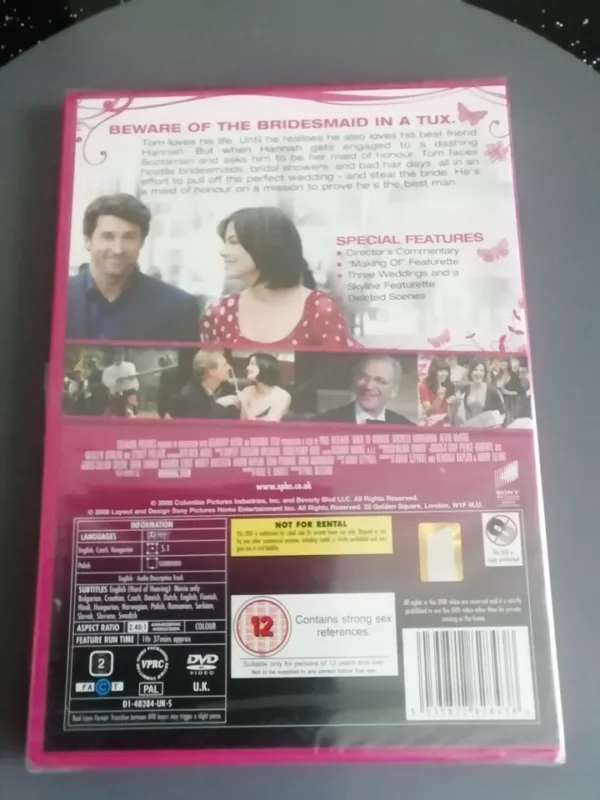 Made of Honour. Dvd. Brand New and still sealed. Cert 12. - Image 2