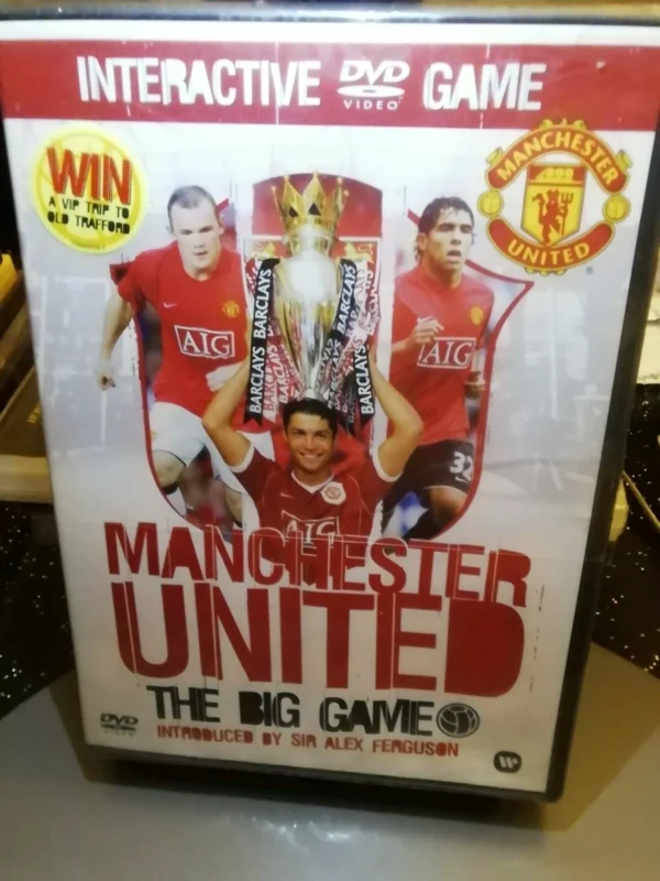 Manchester United - Interactive (DVD, 2004) Brand New. Cert E.