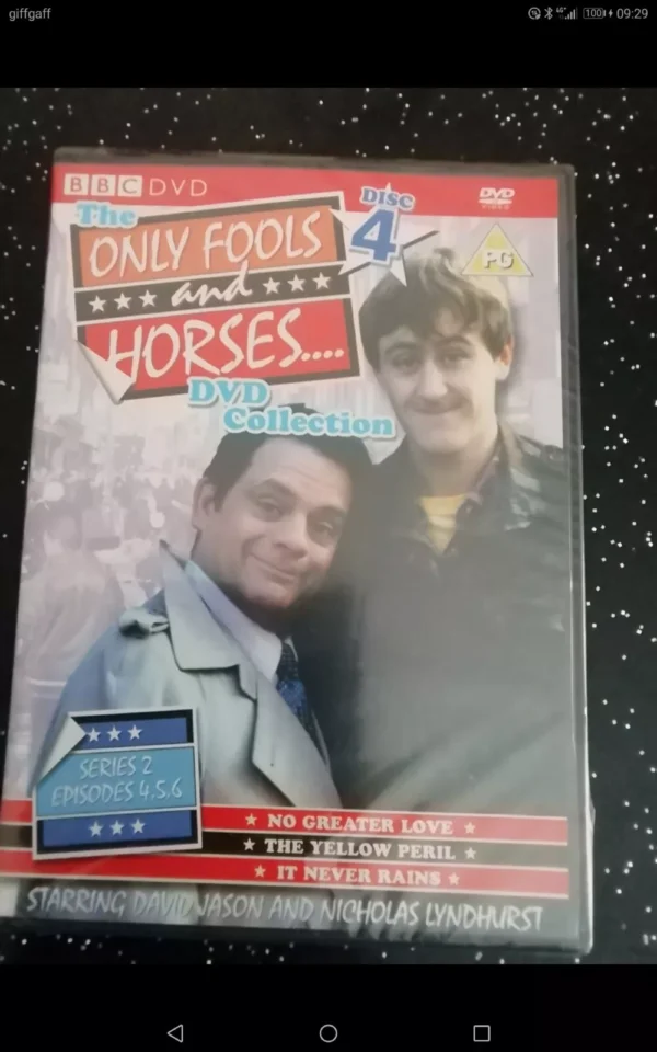 Only Fools and Horses Series 2 (Disc 4) Episodes 4,5,6 (DVD,2094) New. Cert PG.