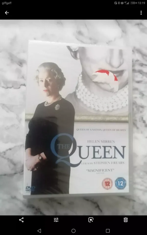 The Queen (DVD, 2007) Brand New. Cert 12.