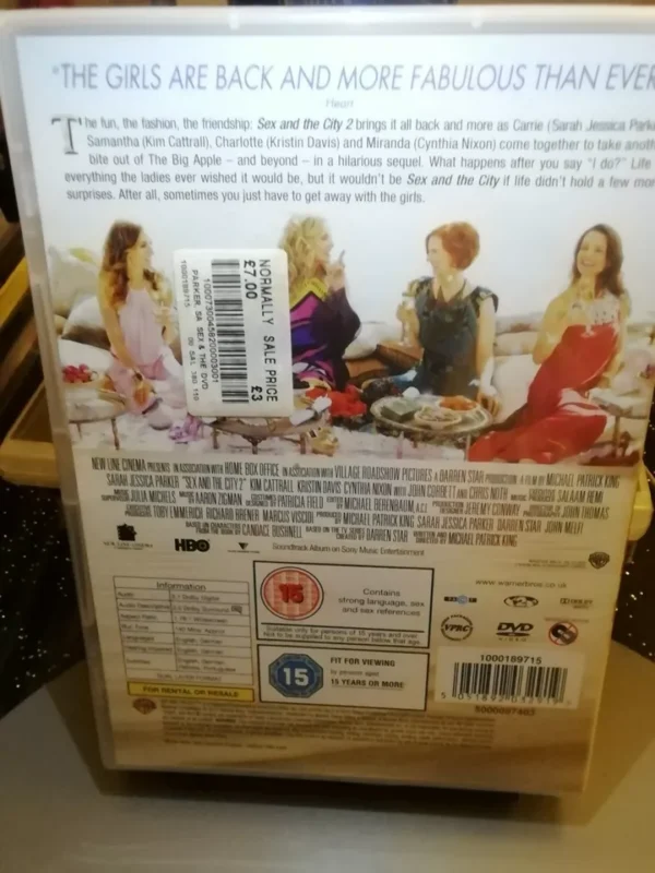 Sex And The City 2 (DVD, 2010) Brand New. Cert 15. - Image 2