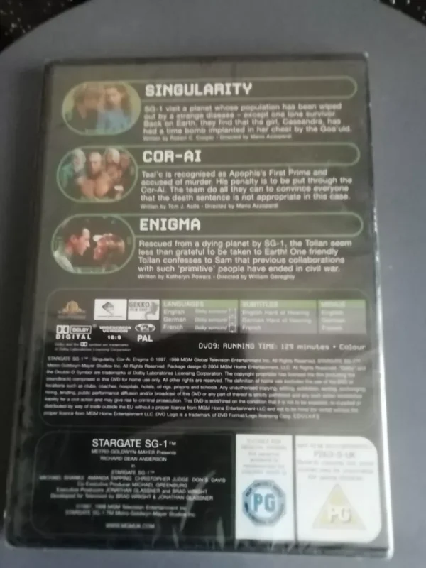Star Gate S.G. 1 Episode 5. Brand New. Cert PG. - Image 2