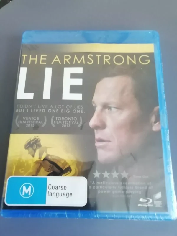The Armstrong lie (blu-ray, 2014)(ABC) Brand New. Cert 15.