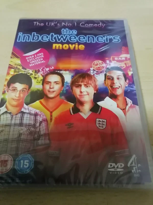 The Inbetweeners Movie (DVD, 2011, 2-Disc Set) Brand New. Cert 15.