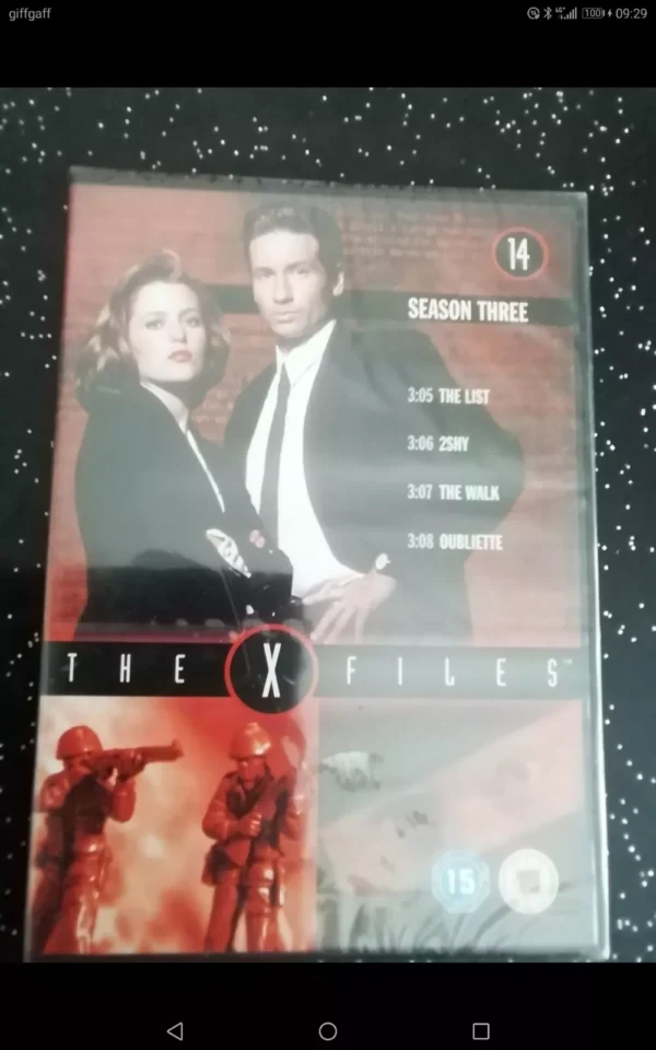 The X files Season Three (14) (DVD, 1993 Renewed 2006) Brand New. Cert 15.