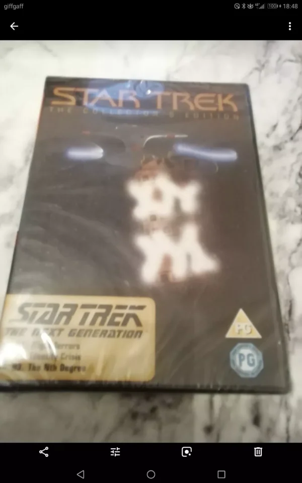 Star Trek - The Collector’s Edition TNG 31 (DVD, 1991) Brand New. Cert PG.