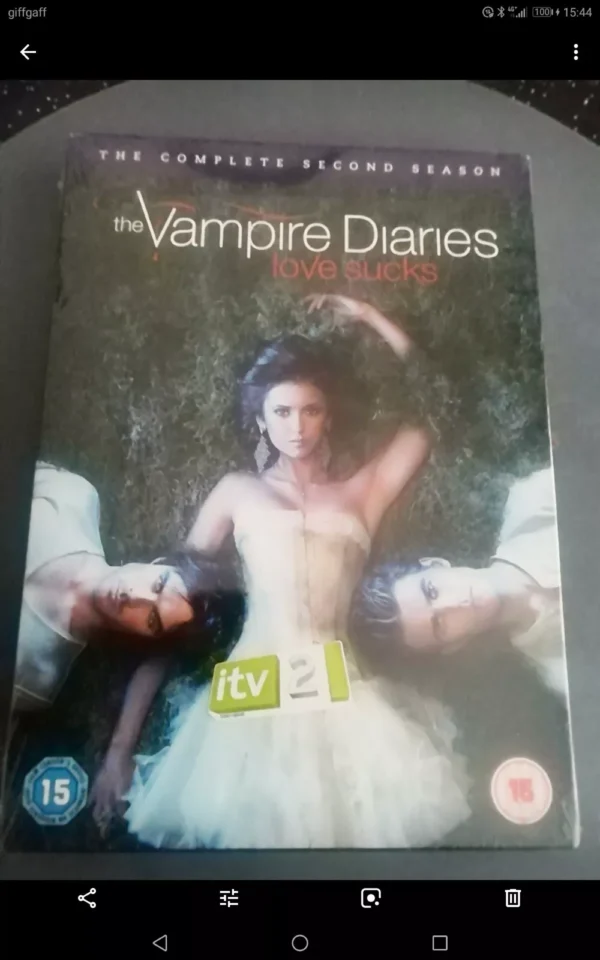 Vampire Diaries - Series 2 - Complete (DVD, 2011) Brand New. Cert 15.