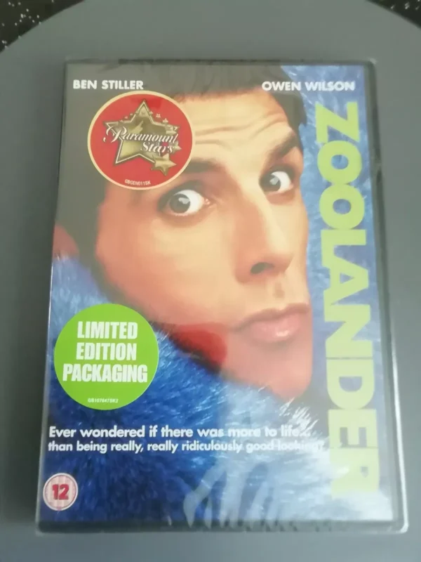 Zoolander (DVD, 2002) Brand New. Cert 12.