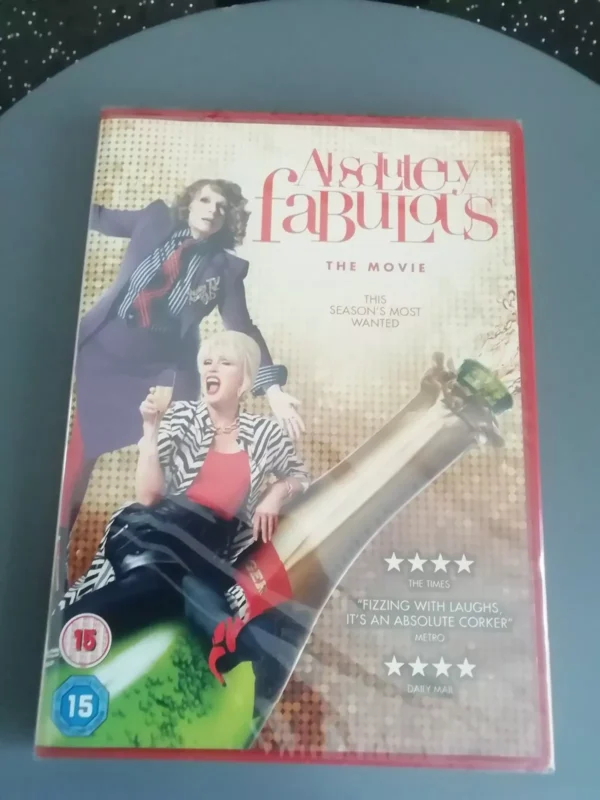 Absolutely Fabulous: The Movie (DVD, 2016) Brand New. Cert 15.