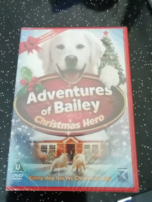Adventures of Bailey - Christmas Hero (DVD, 2013) Brand New . Cert U.