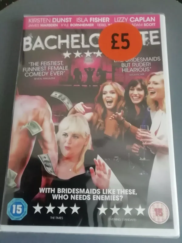 Bachelorette (DVD, 2013) Brand New. Cert 15.