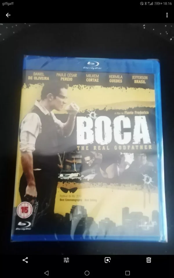 Boca :The Real Godfather (Blu-ray, 2012) Brand New. Cert 15.