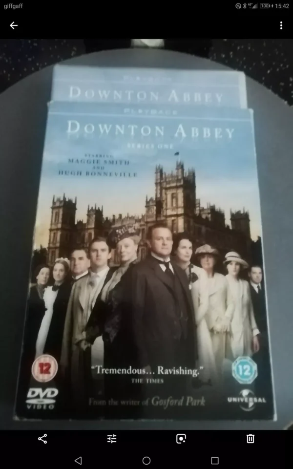 Downton Abbey - Series 1 -Complete (DVD, 2010) Brand New. Cert 18. Includes Slip Cover.