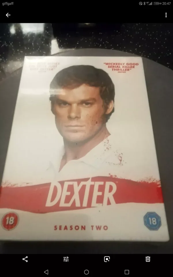 Dexter Season 2 Box Set (DVD, 2007) Brand New. Cert 18.