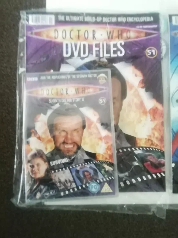Doctor Who Bundle 51,52,53 Dvd +Magazine Brand New. Cert U. - Image 2